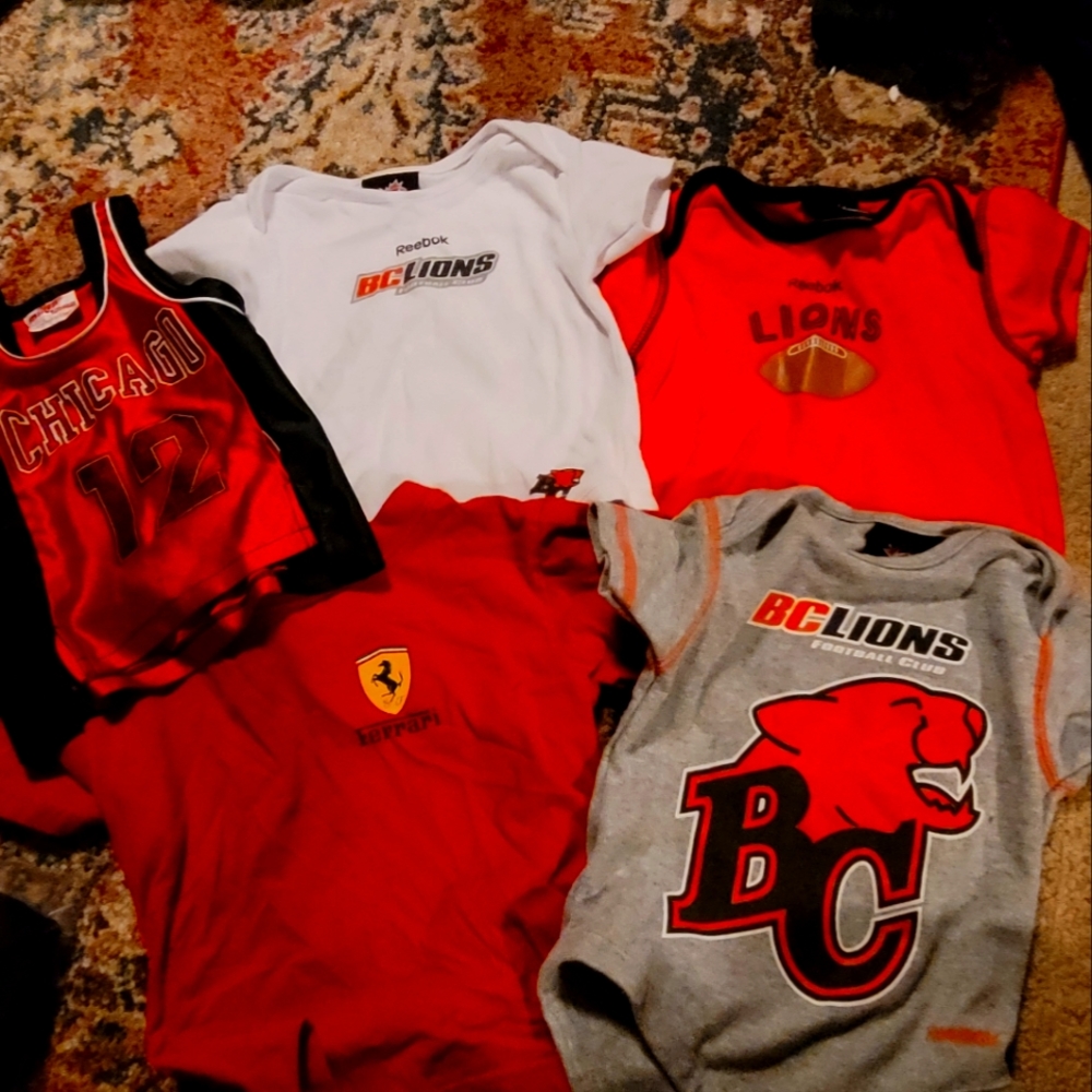 BC Lions shirts onesies and tshirts